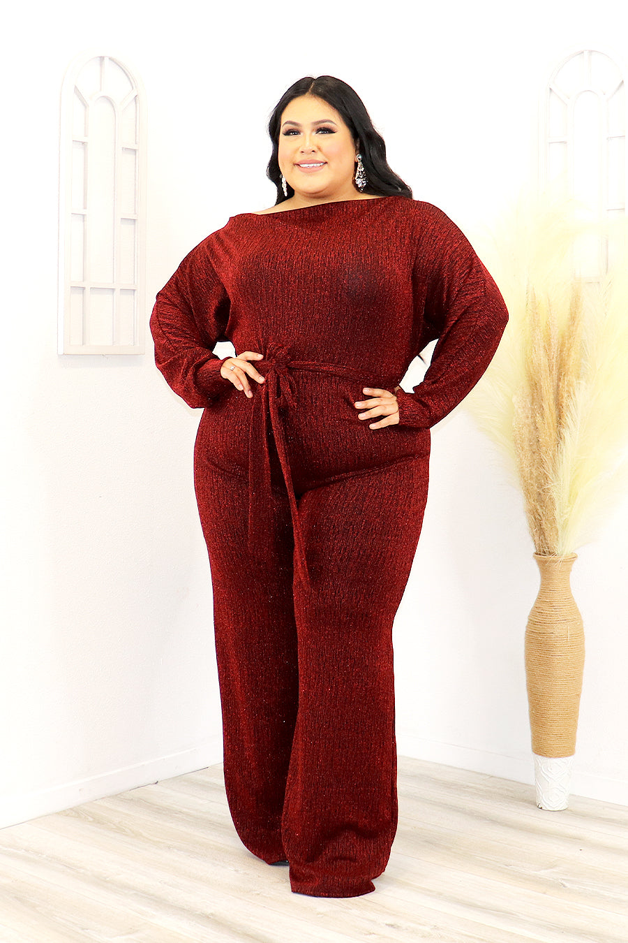 Doris's Glittery Jumpsuit Divas Plus