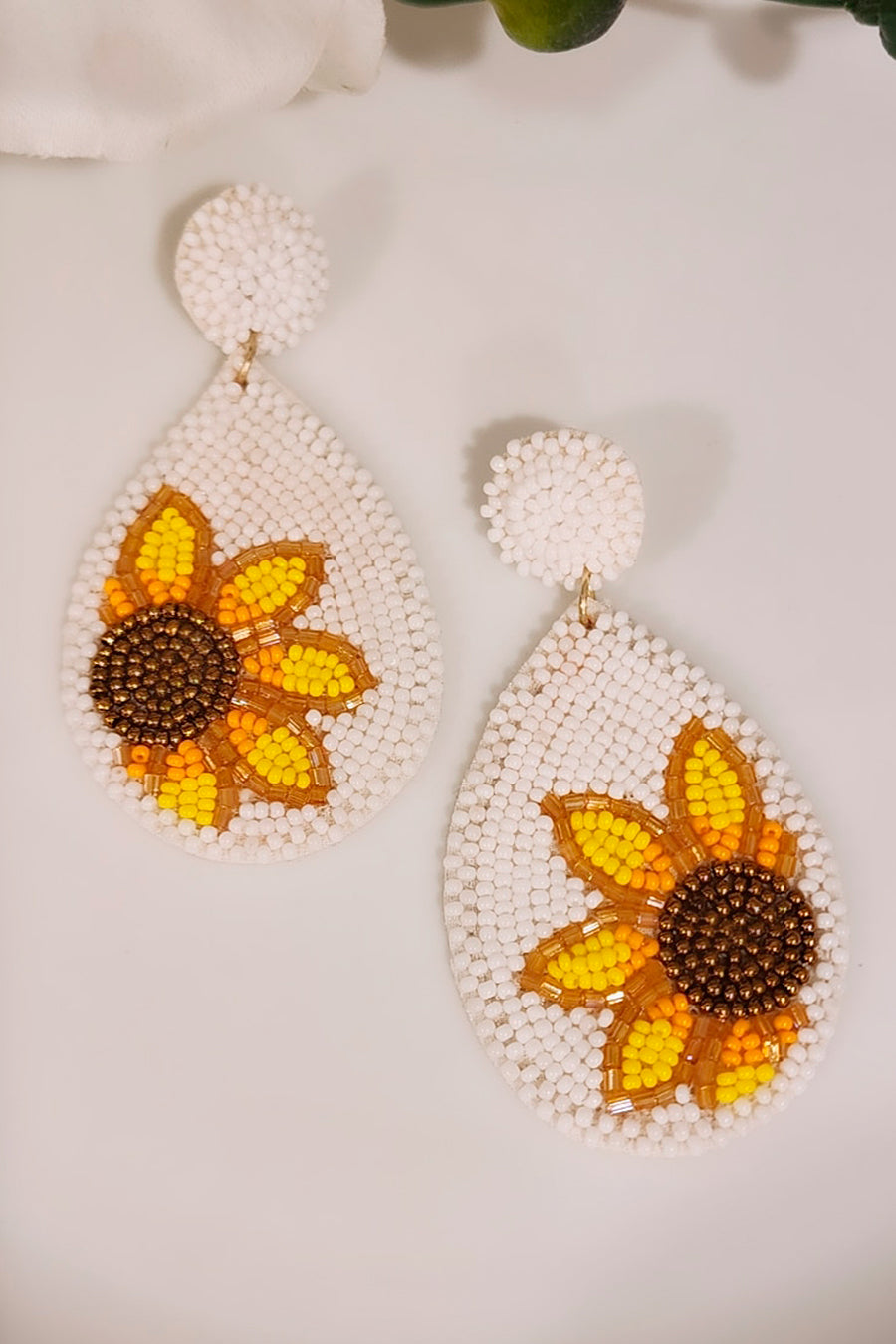 Lolita's Sunflower Seed Beautiful Earrings