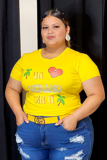 Un Verano Sin Ti  T-Shirt Divas Plus