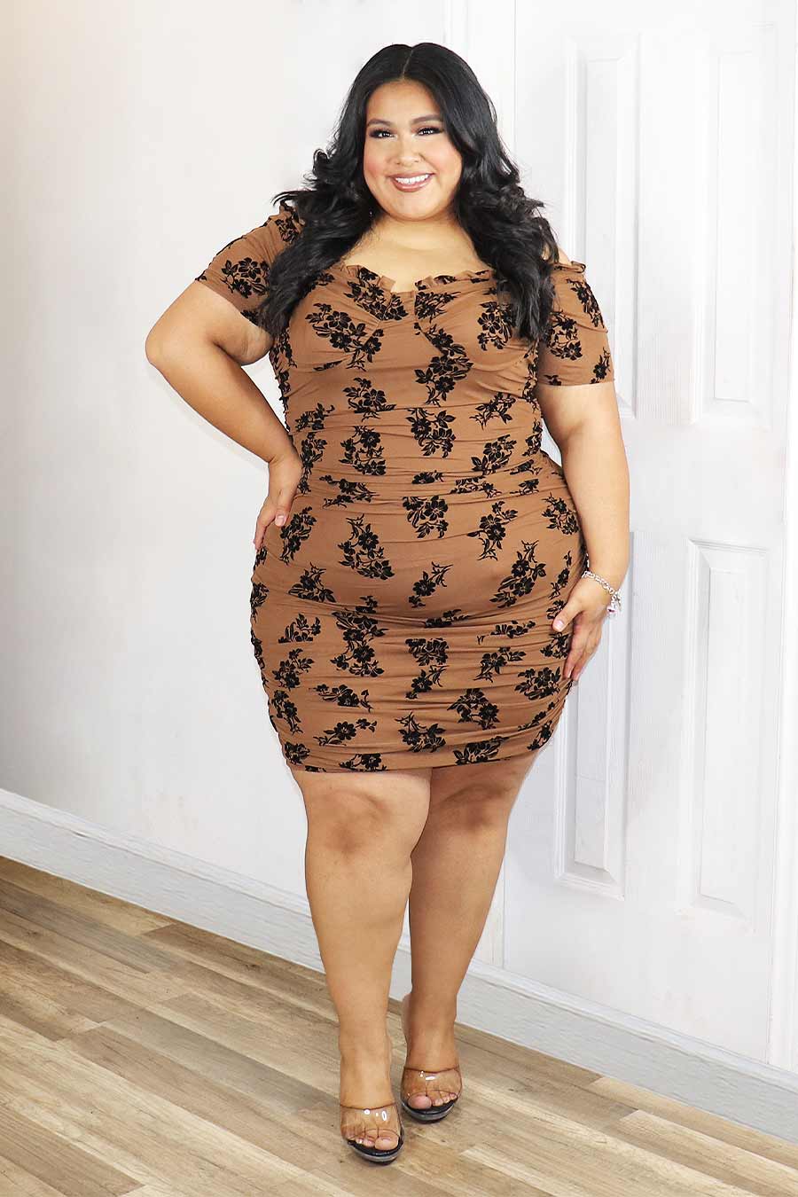Candela Midi Dress Divas Plus Boutique
