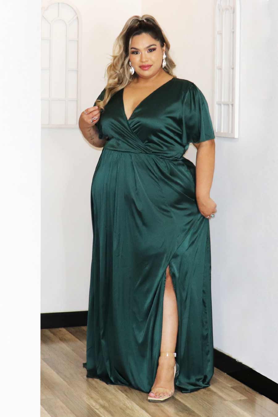 Analia Long Dress Divas Plus Boutique