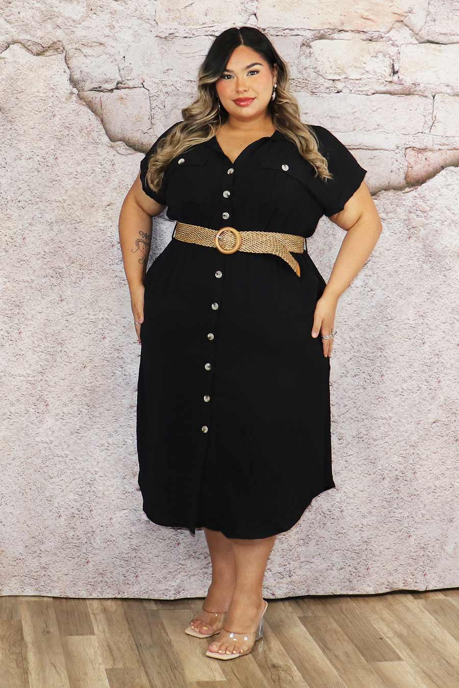 Ninel Midi Dress Divas Plus