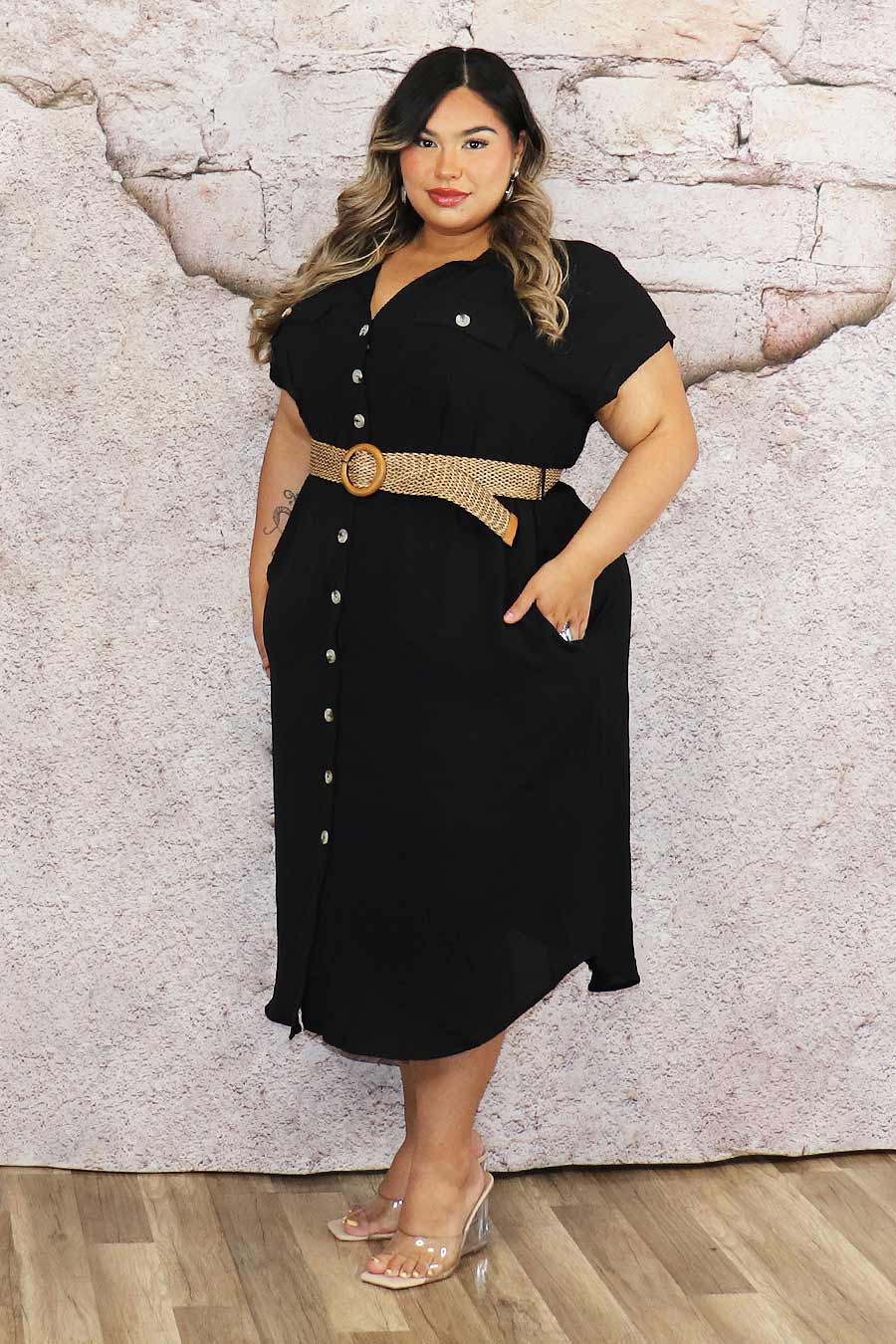 Ninel Midi Dress Divas Plus