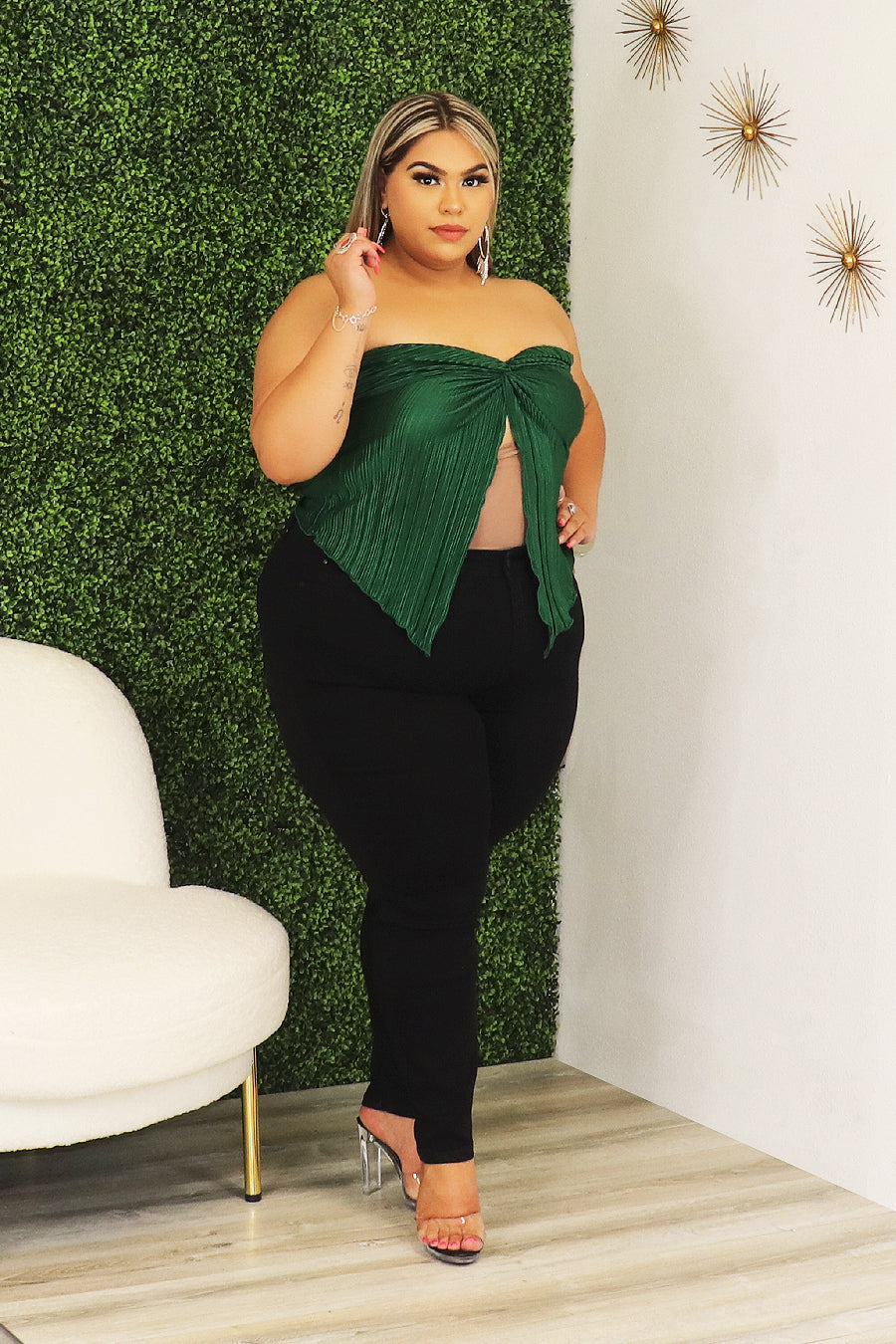 Mar Twist Tube Top Divas Plus