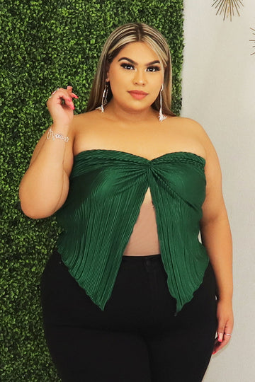 Mar Twist Tube Top Divas Plus