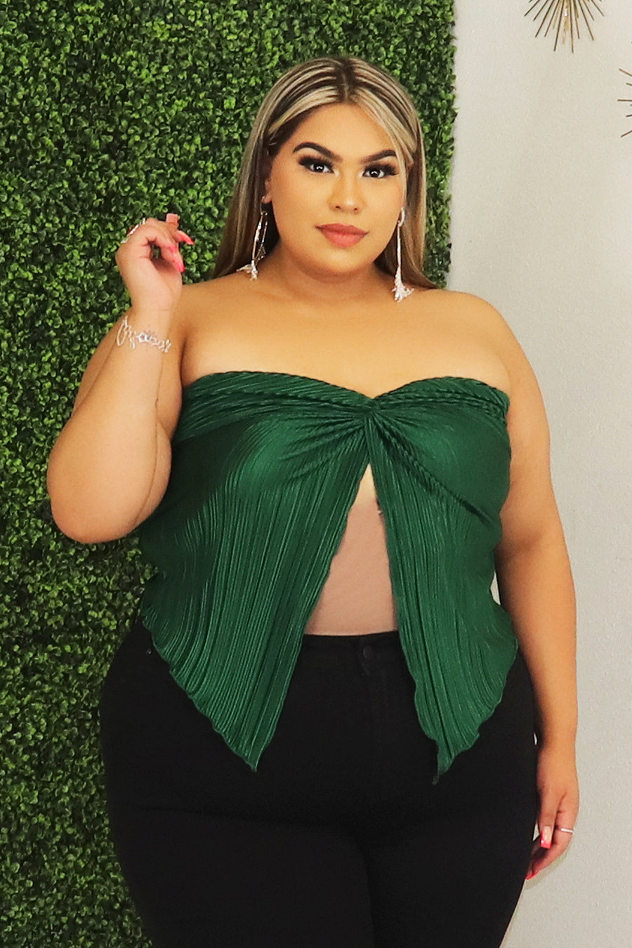 Mar Twist Tube Top Divas Plus