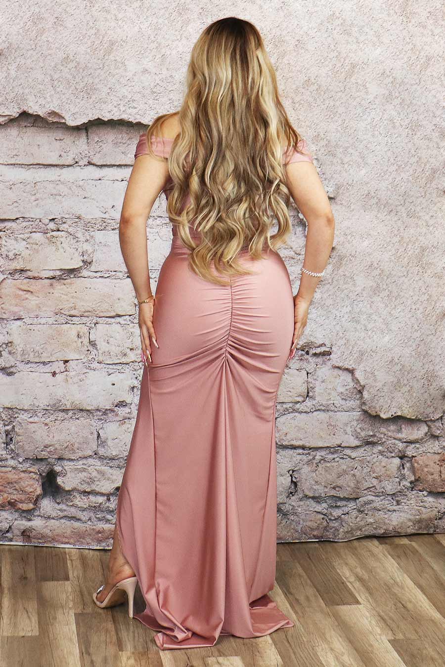 Scarlet off the Shoulder Sequin Dress Divas