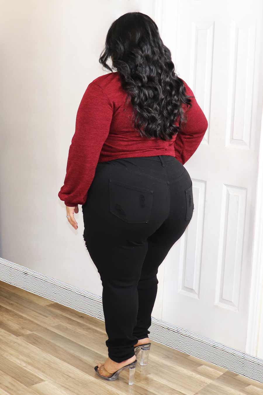 Hight Rice Jeans  Divas Plus Boutique