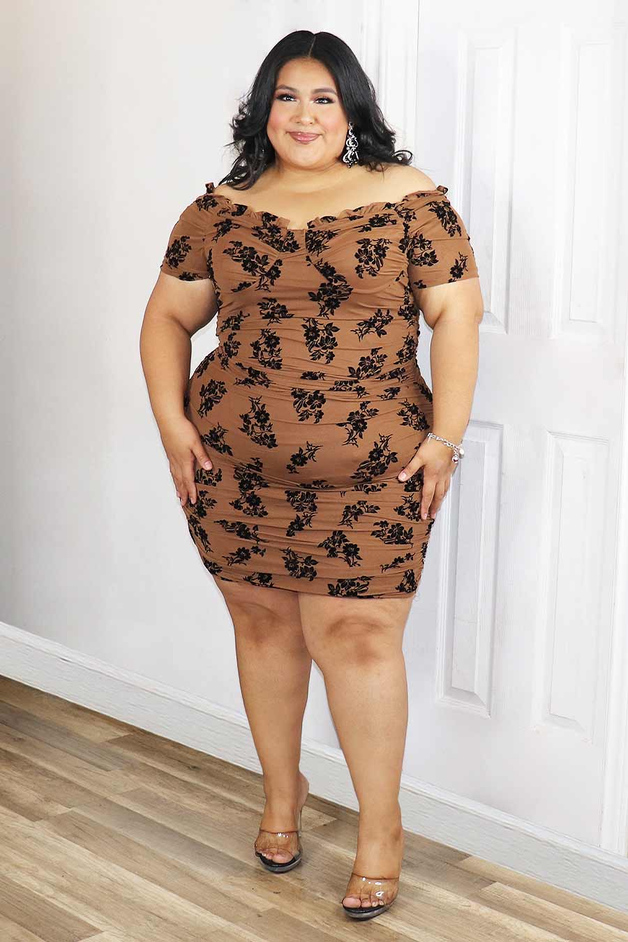 Candela Midi Dress Divas Plus Boutique