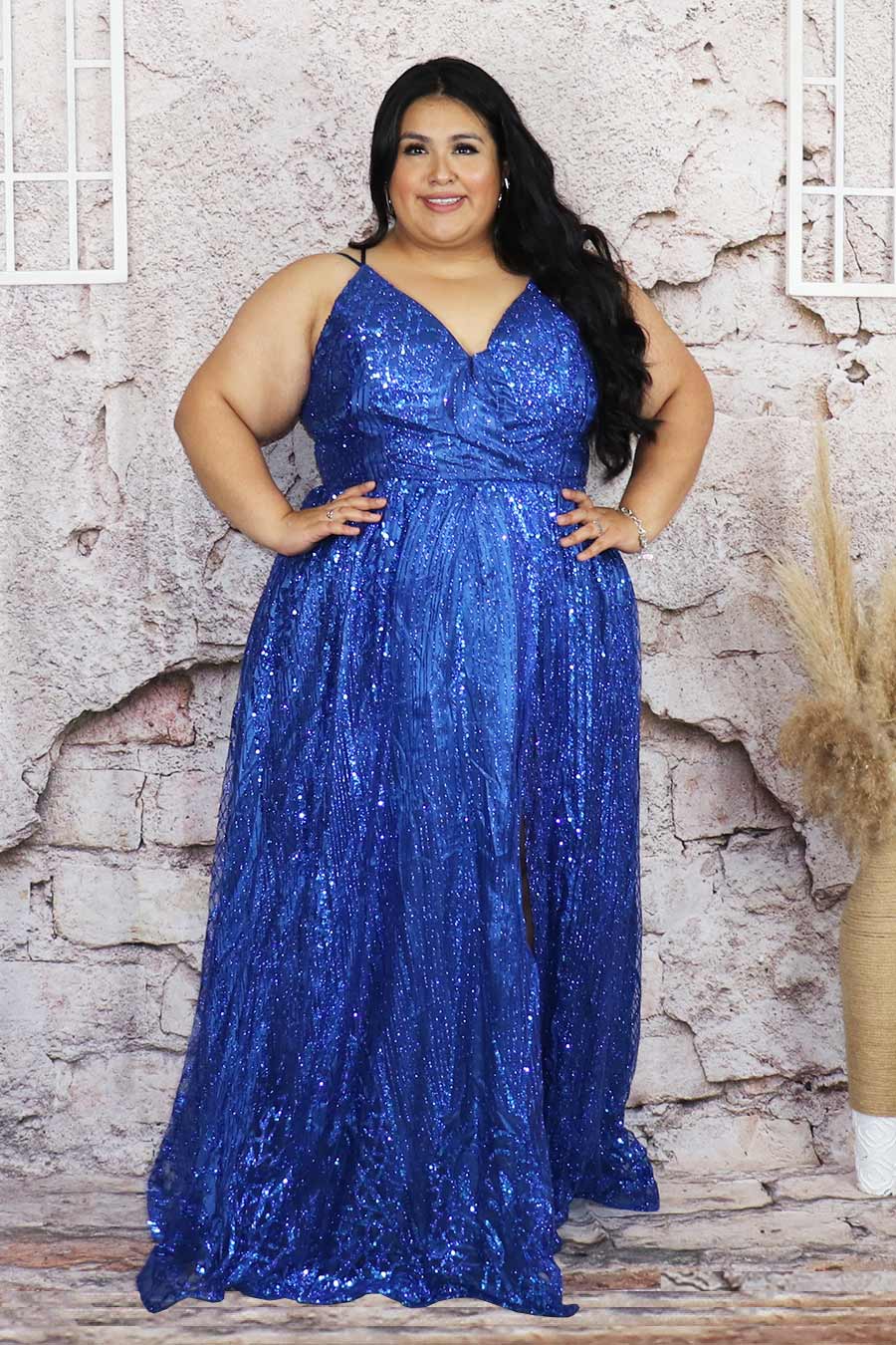 Antonela  Sequence Dress Divas Plus Boutique