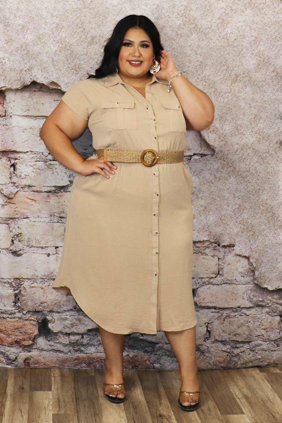 Ninel Midi Dress Divas Plus