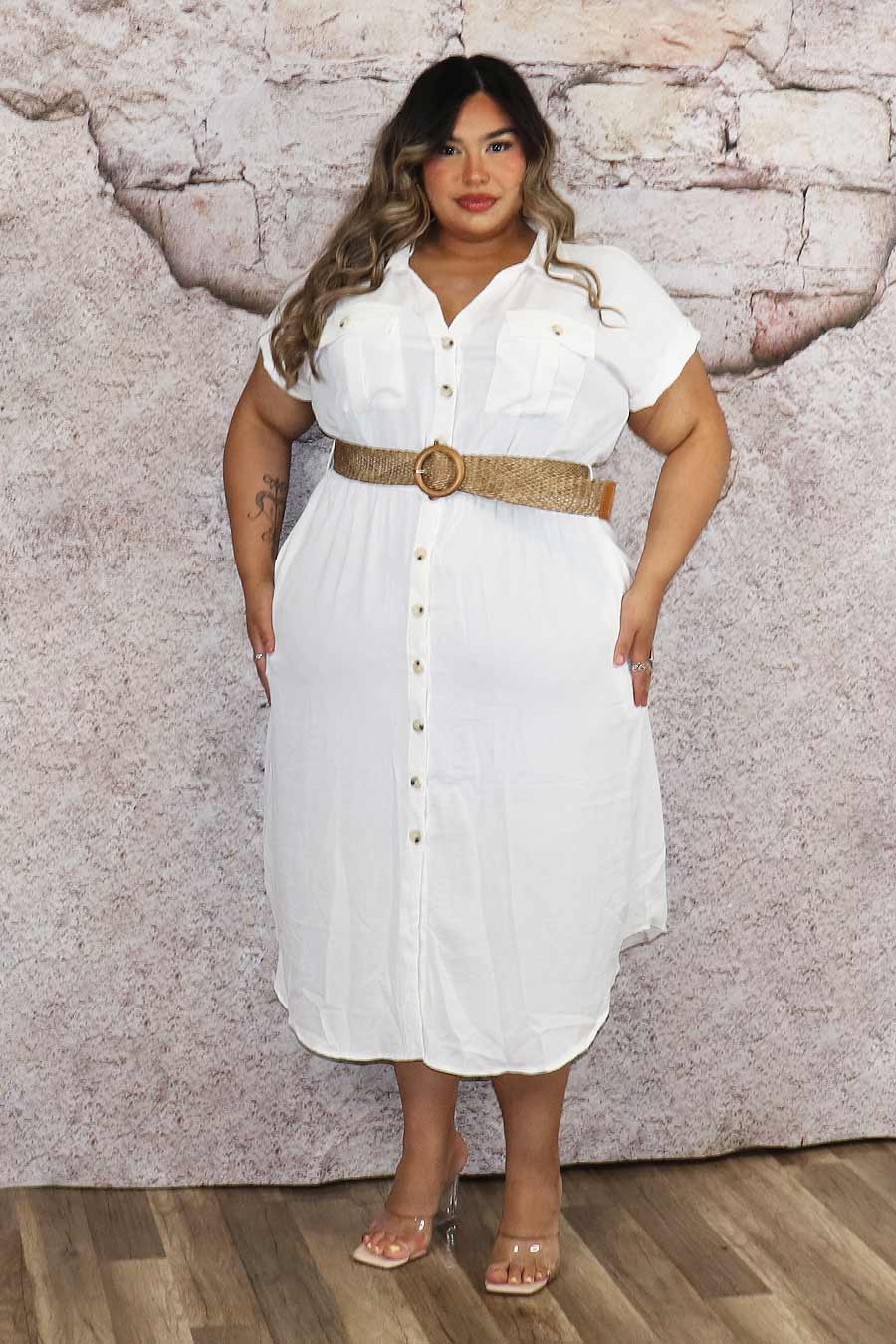 Ninel Midi Dress Divas Plus