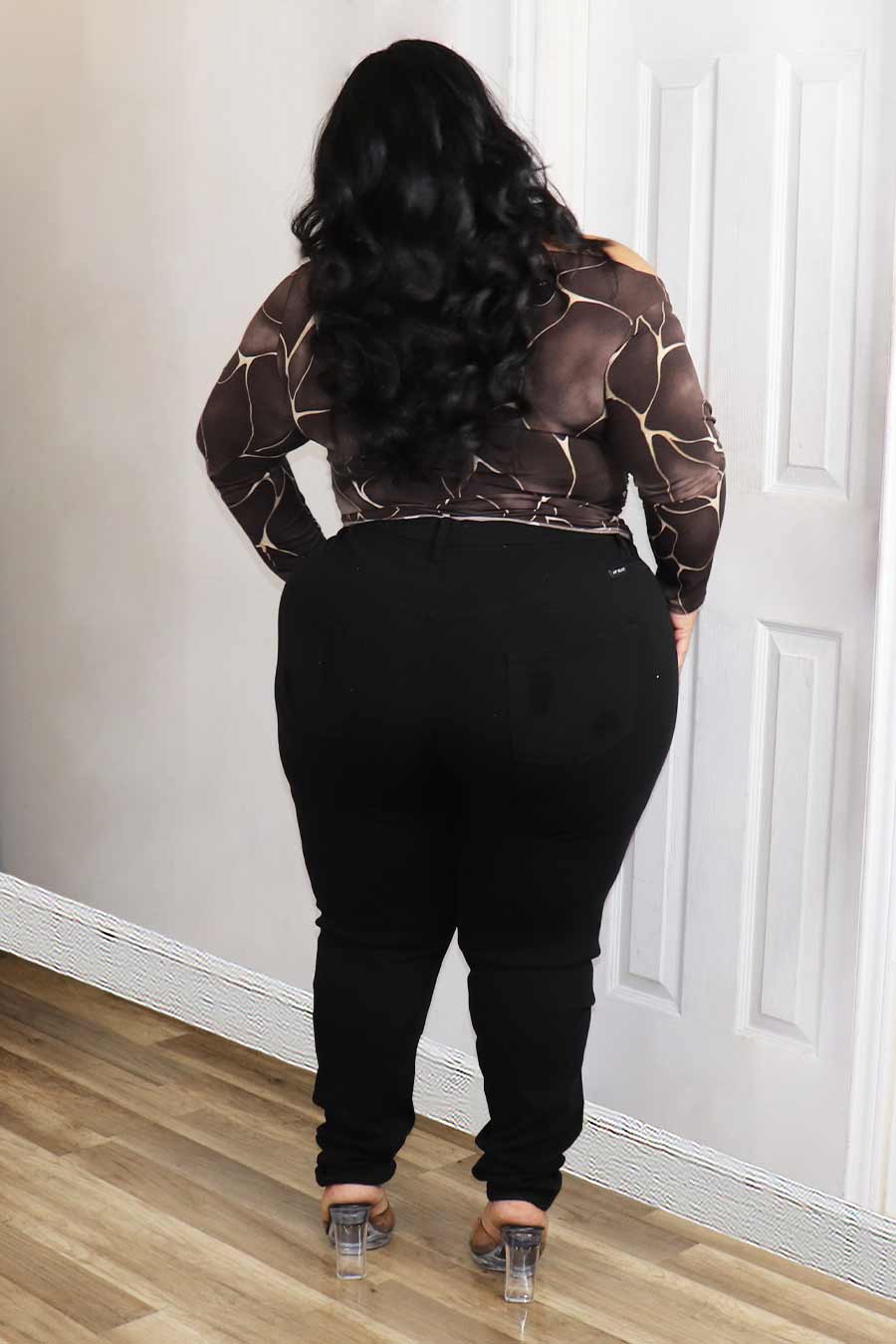 Melis Long Sleeve Top Divas Plus Boutique