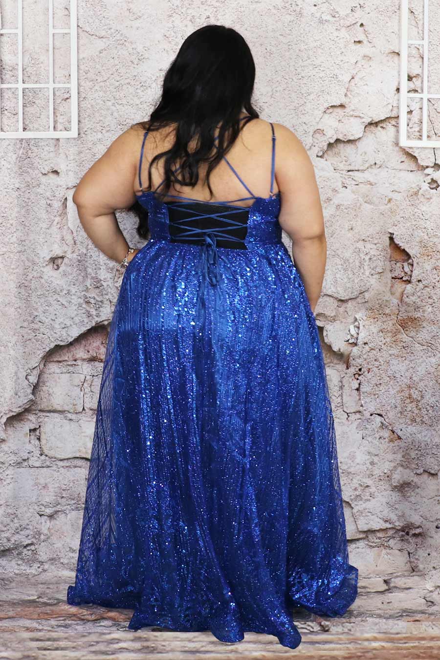 Antonela  Sequence Dress Divas Plus Boutique