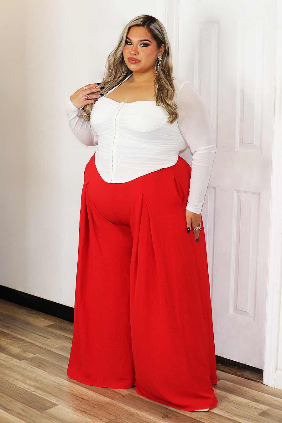 Marbella Long Sleeve Top Divas Plus Boutique