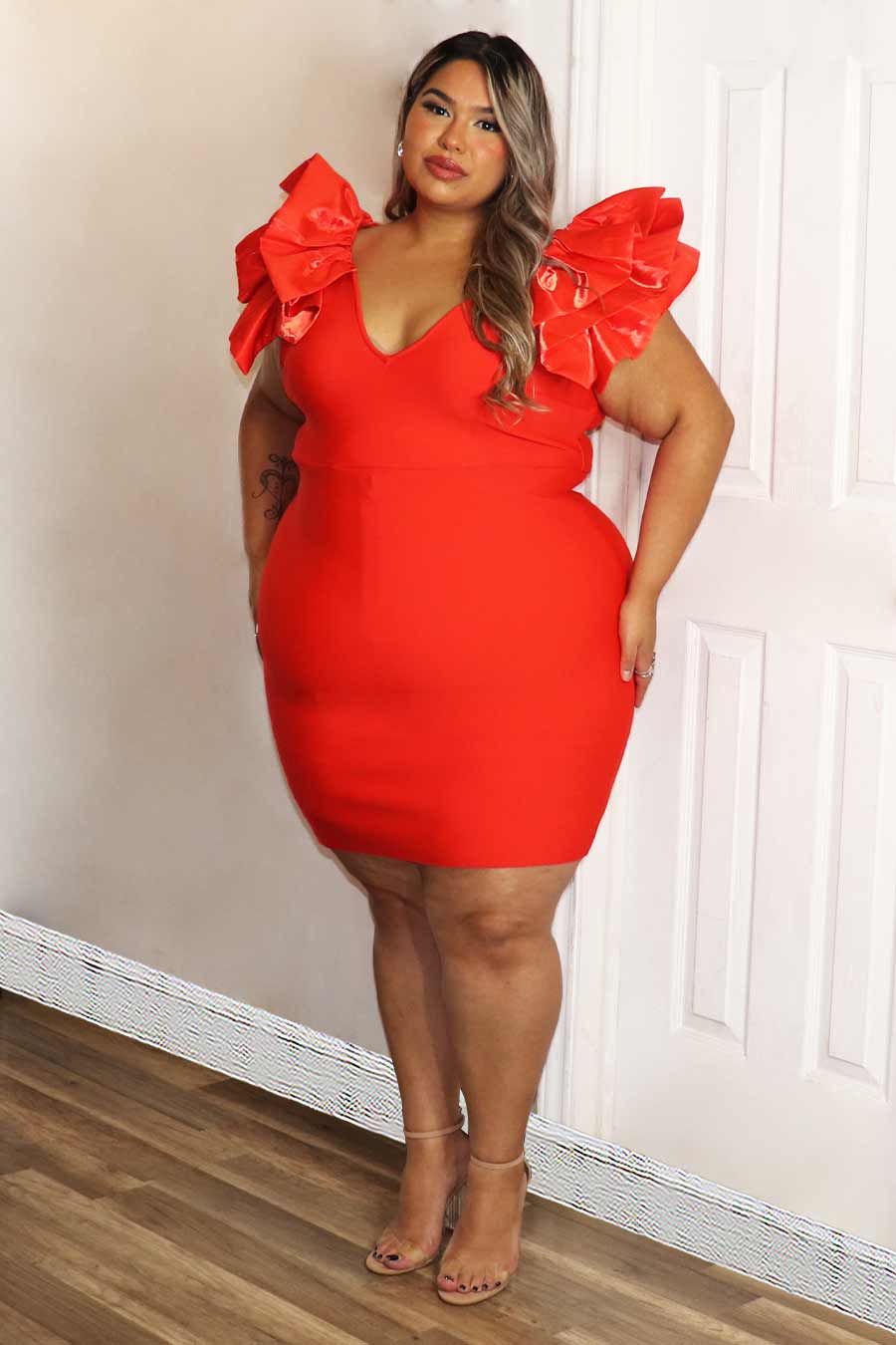 Agathe Bandage Dress Divas Plus Boutique