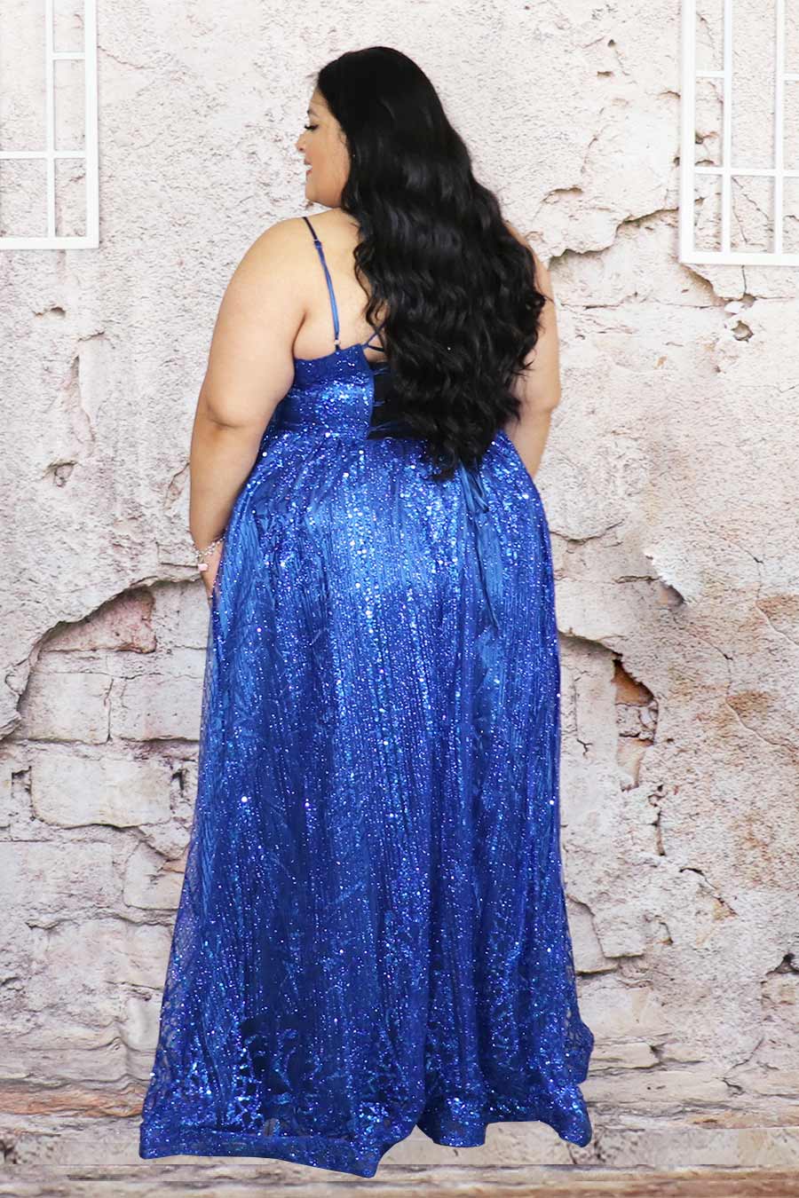 Antonela  Sequence Dress Divas Plus Boutique