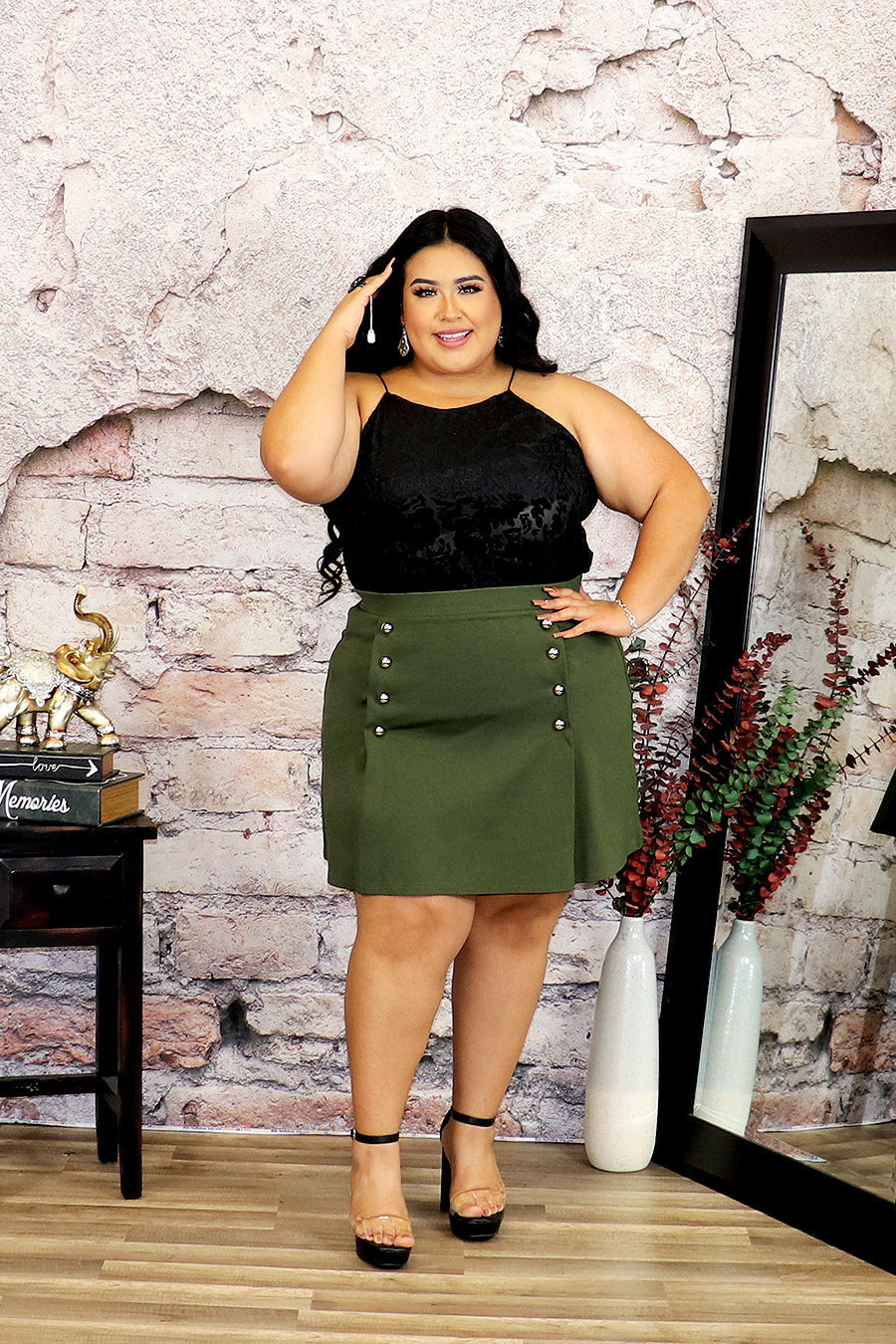 Ceci Skirt Divas Plus