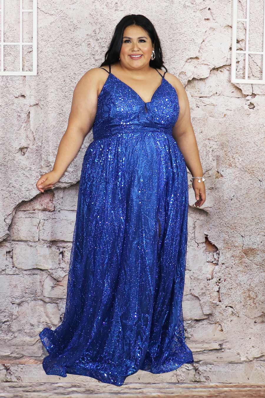 Antonela  Sequence Dress Divas Plus Boutique