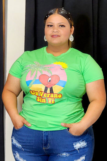 Un Verano Sin Ti 2 T-Shirt Divas Plus