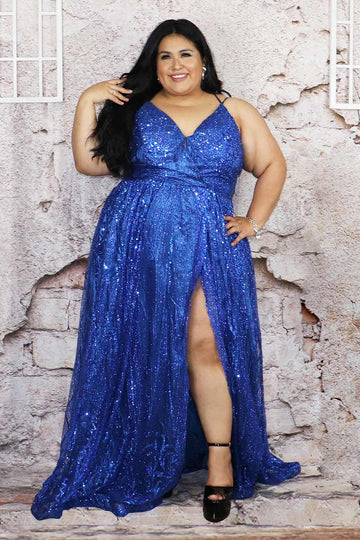 Antonela  Sequence Dress Divas Plus Boutique