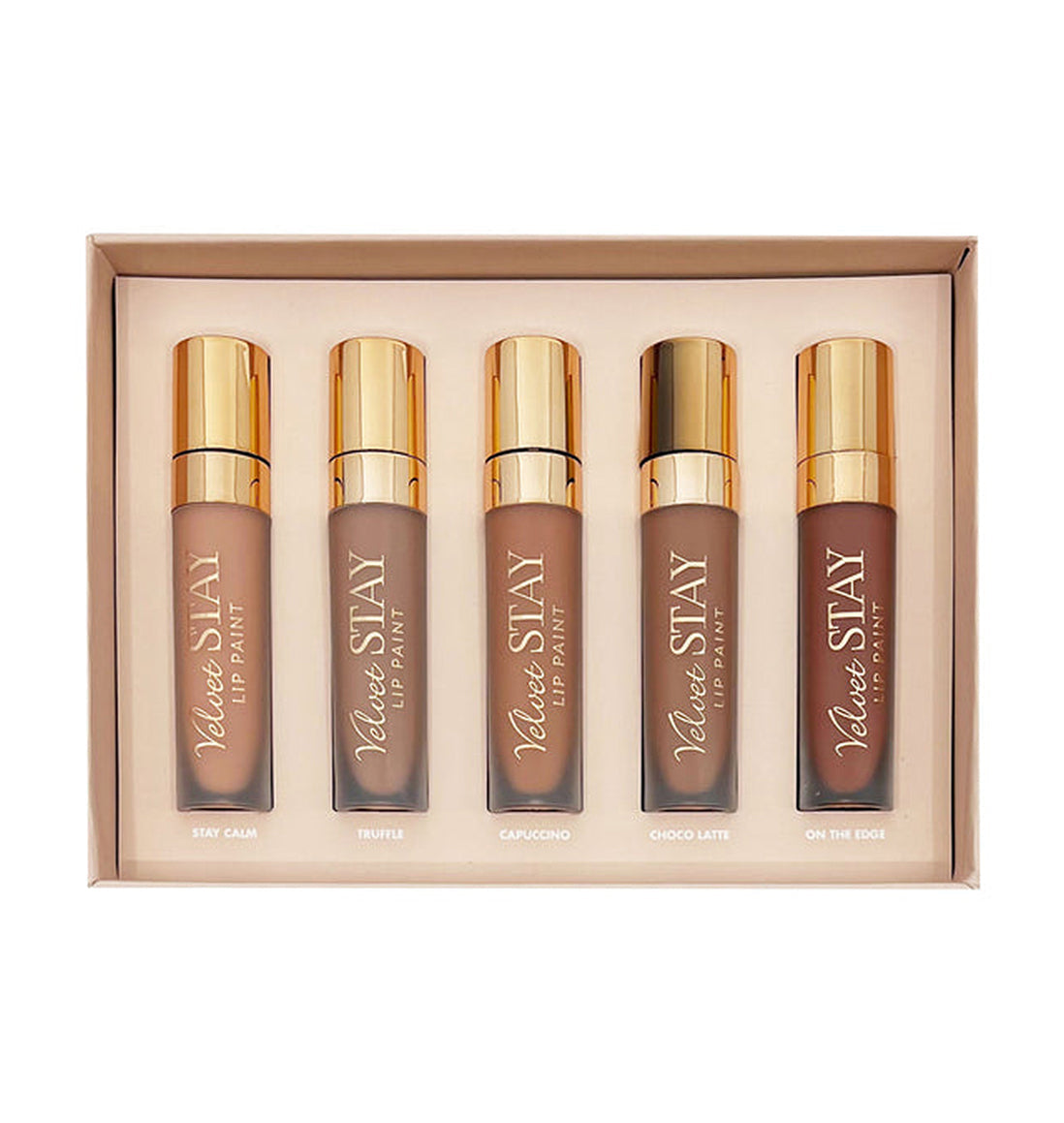 Nudes Velvet Stay Lip Set