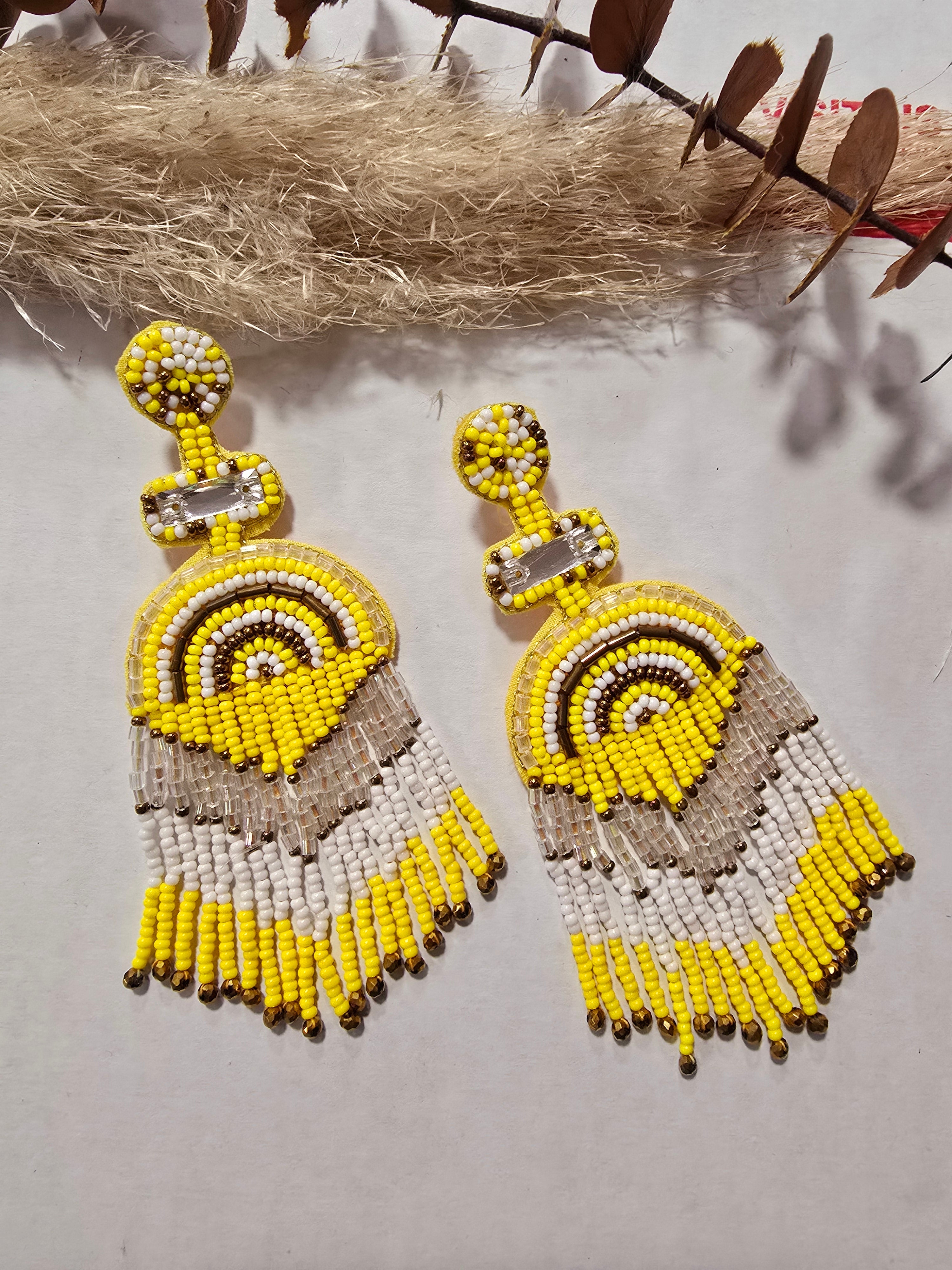 Alina Beaded Earrings