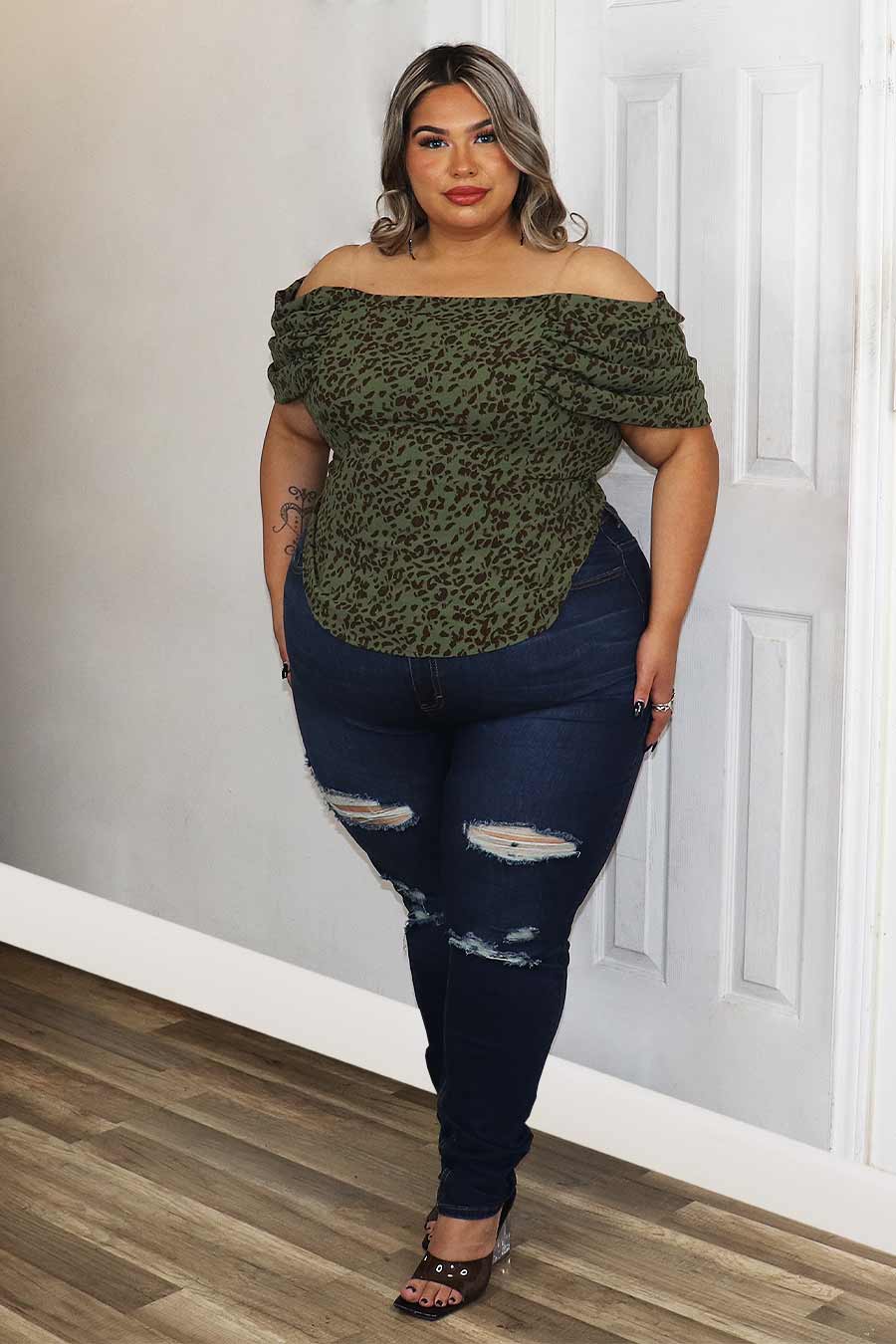 Eva Top Divas Plus Botique