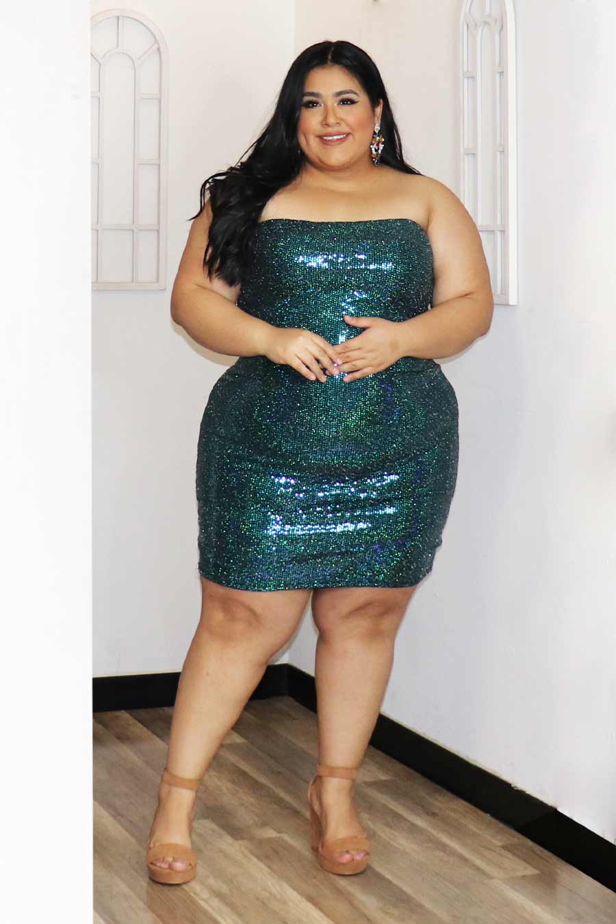 Dyanna Strapless Dress Divas Boutique