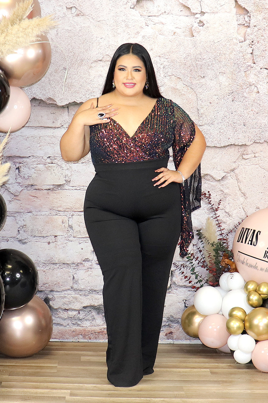 Ludmila Jumpsuit Divas Plus