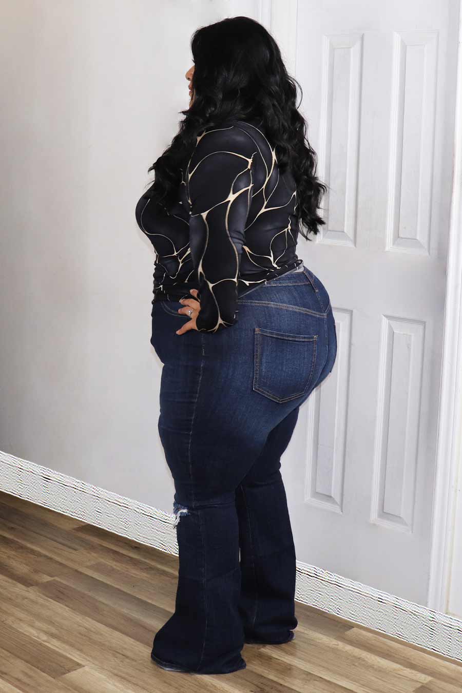 Melis Long Sleeve Top Divas Plus Boutique