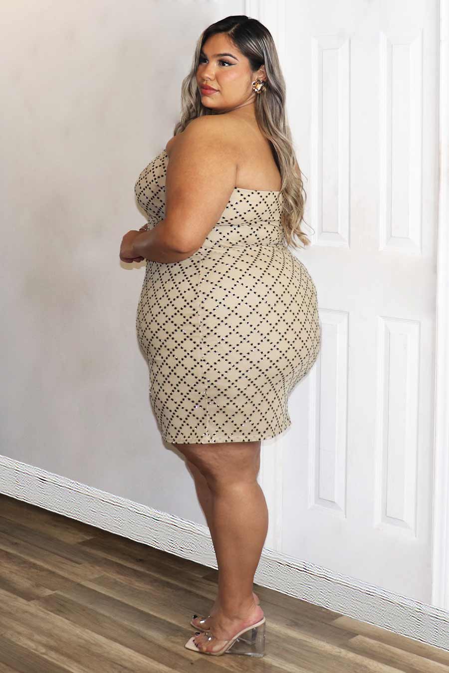 Alice Strapless Dress Divas Plus Boutique