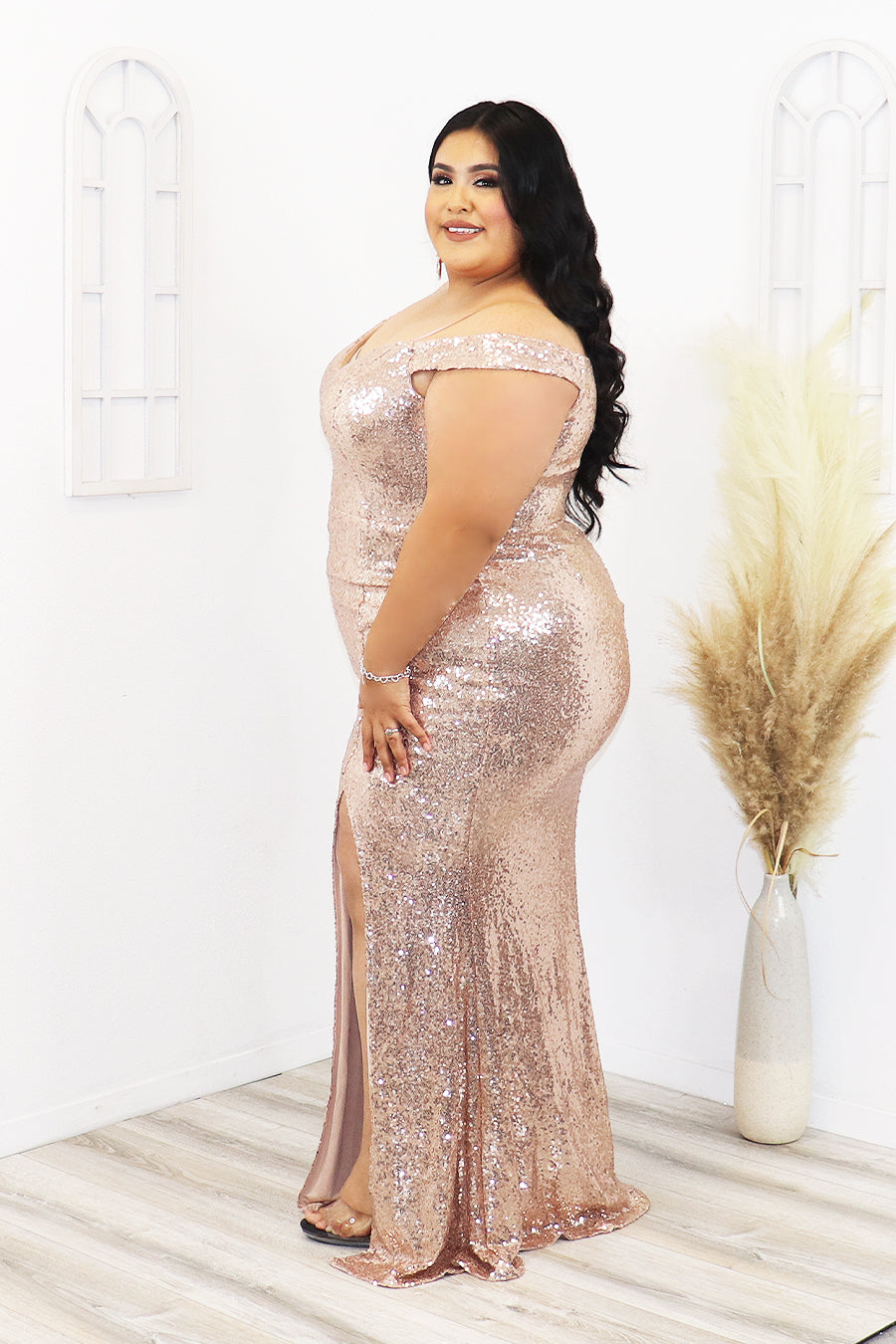 Maely's Mermaid Sequin Dress Divas Plus