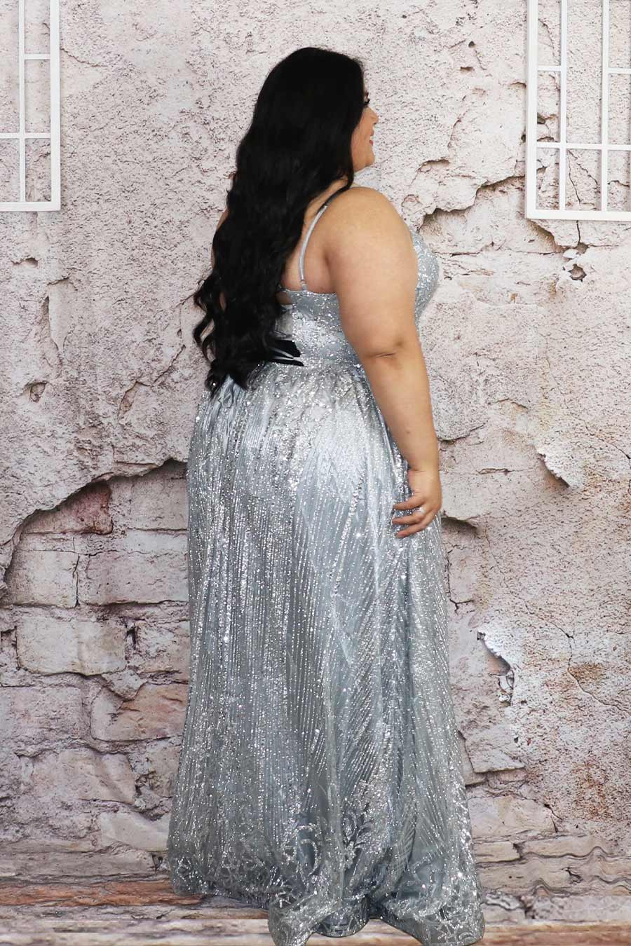 Antonela  Sequence Dress Divas Plus Boutique
