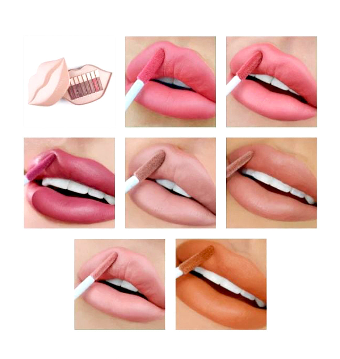 The Bare Lip Set Seal the Deal matte Lip Gloss in a Case