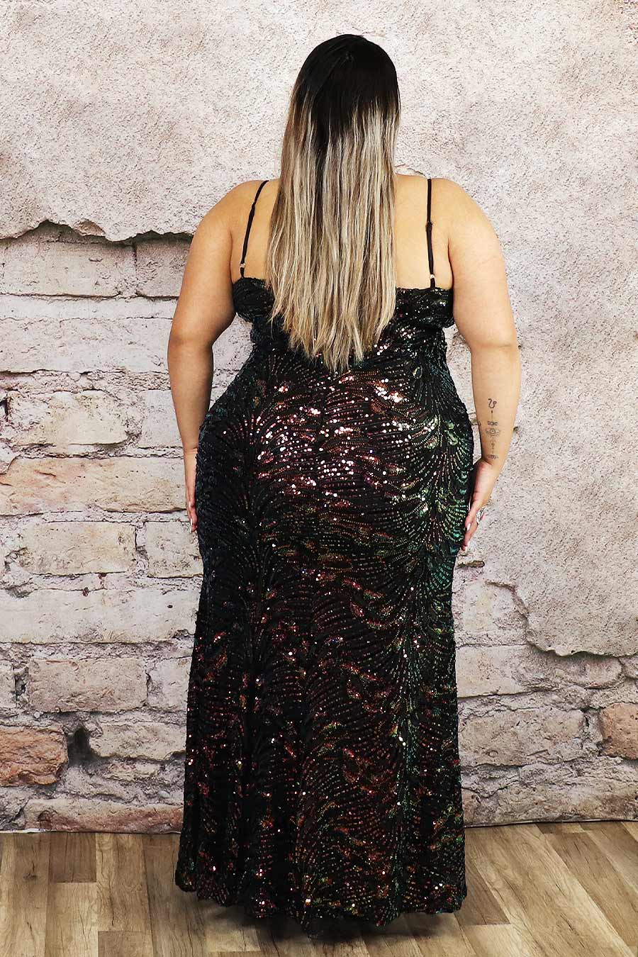 Maely's  Sequence Dress Divas Plus Boutique