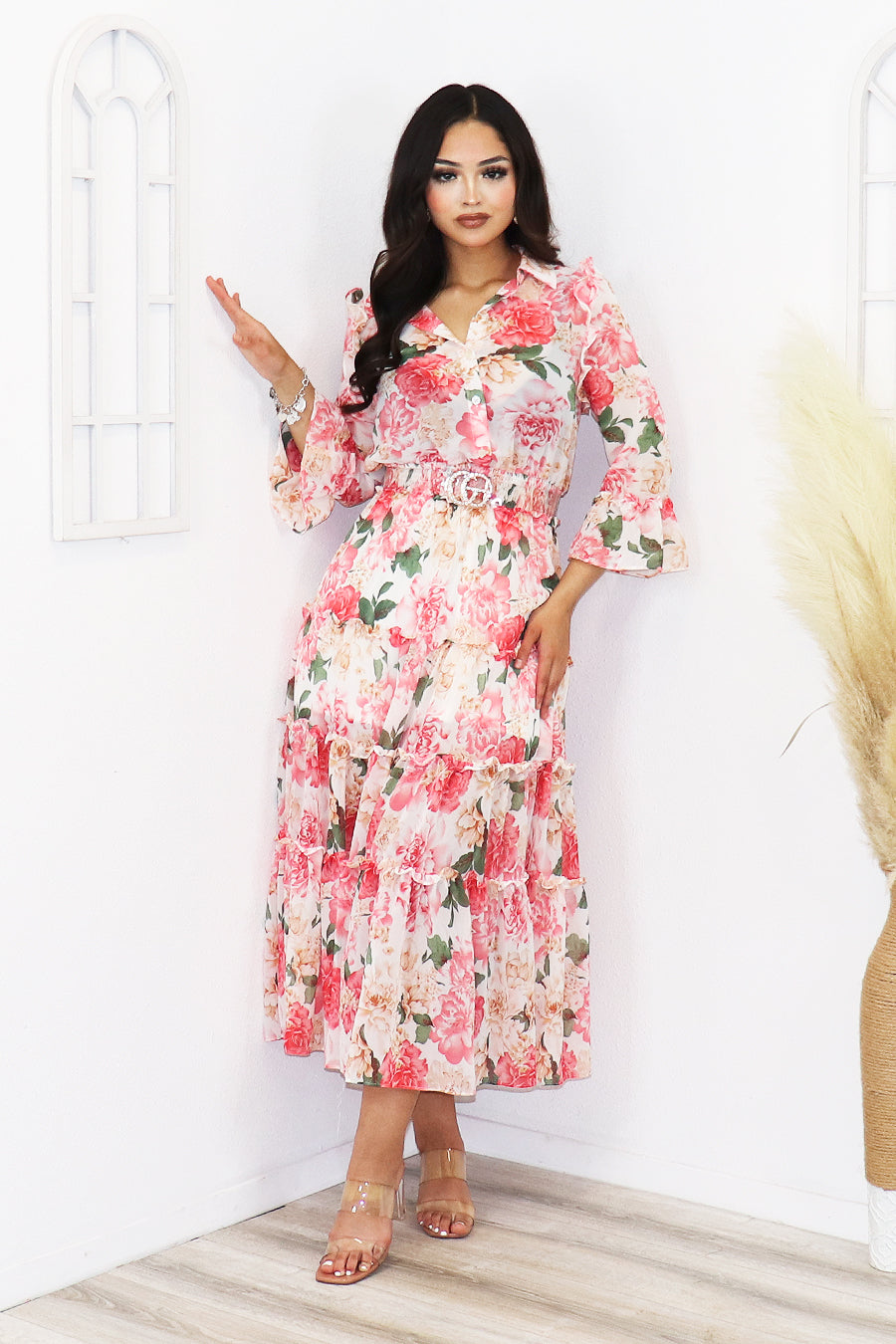 Delilah Flowers Dress Divas