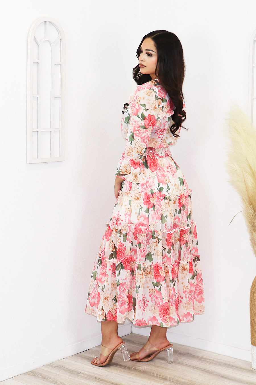 Delilah Flowers Dress Divas