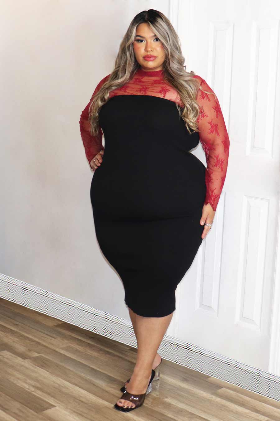 Galia Tube Dress Divas Plus Boutique