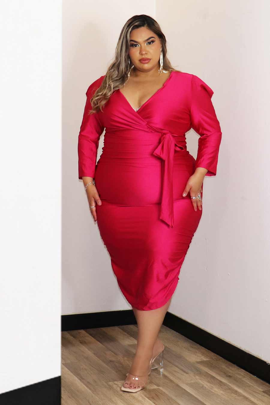 Roxely Midi Dress Divas Plus