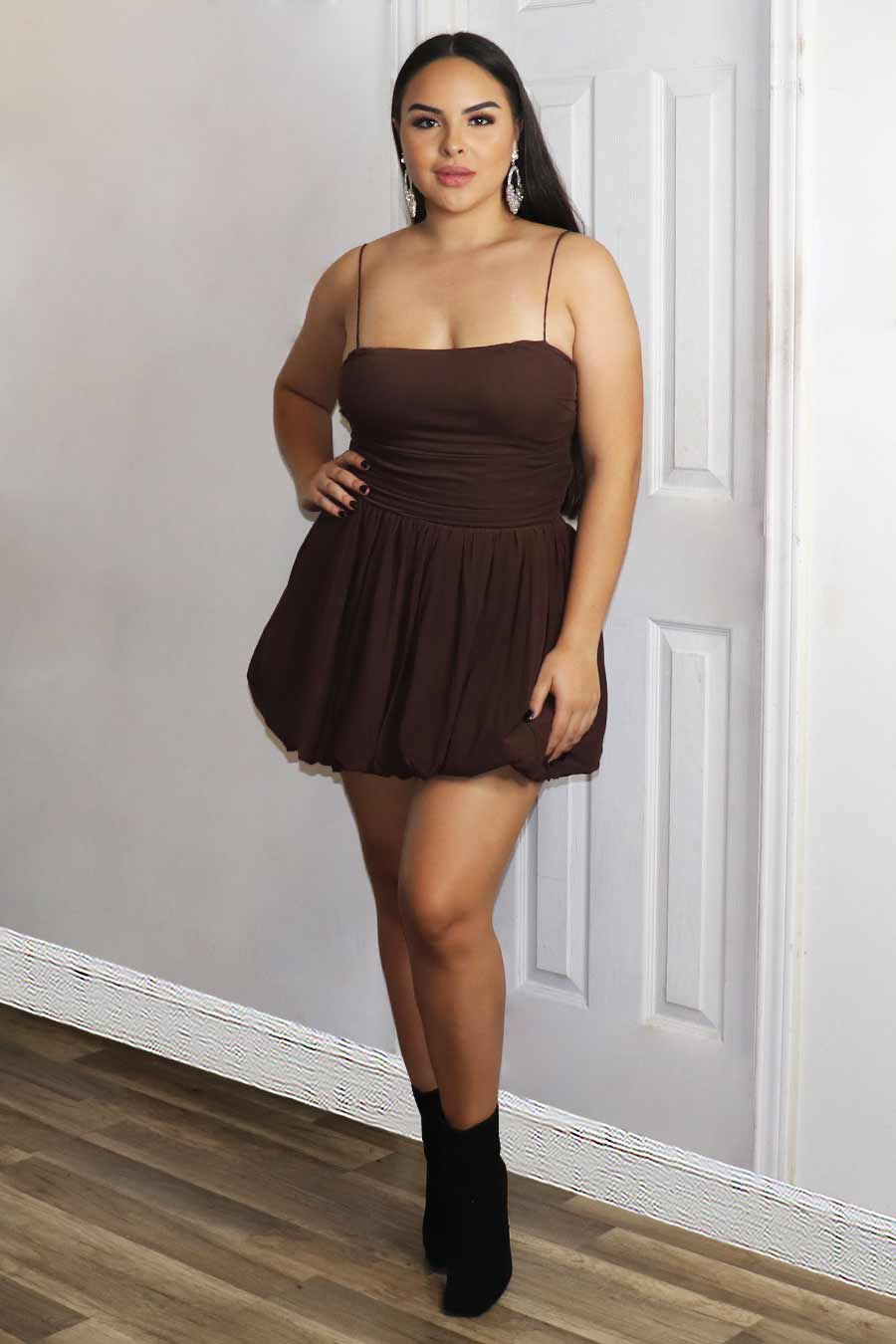Cuqui Mini Dress Divas Plus Boutique