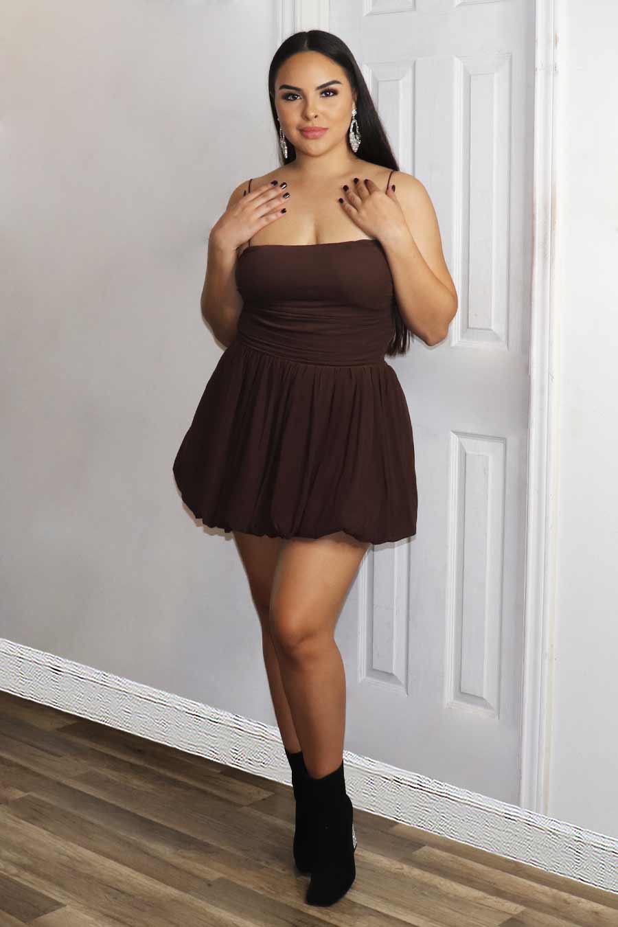 Cuqui Mini Dress Divas Plus Boutique