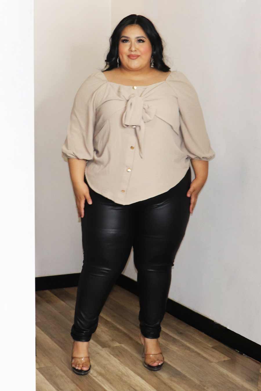 Ma Off Shoulder 3/4 Sleeve Top