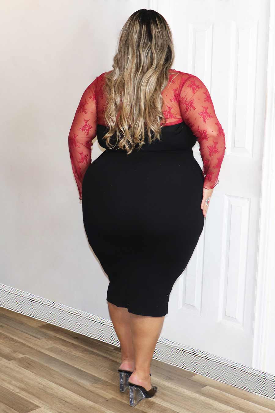 Galia Tube Dress Divas Plus Boutique