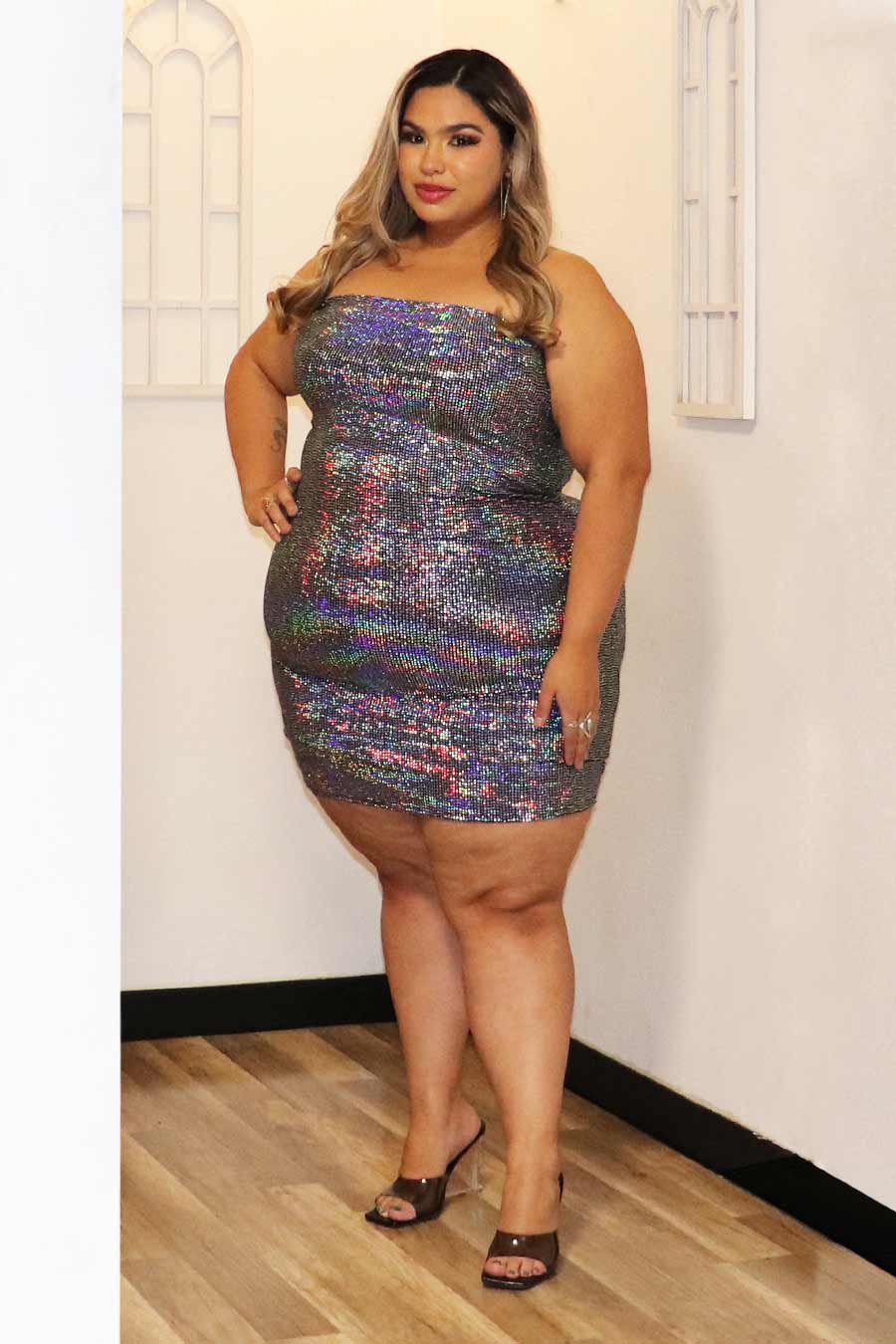 Dyanna Strapless Dress Divas Boutique