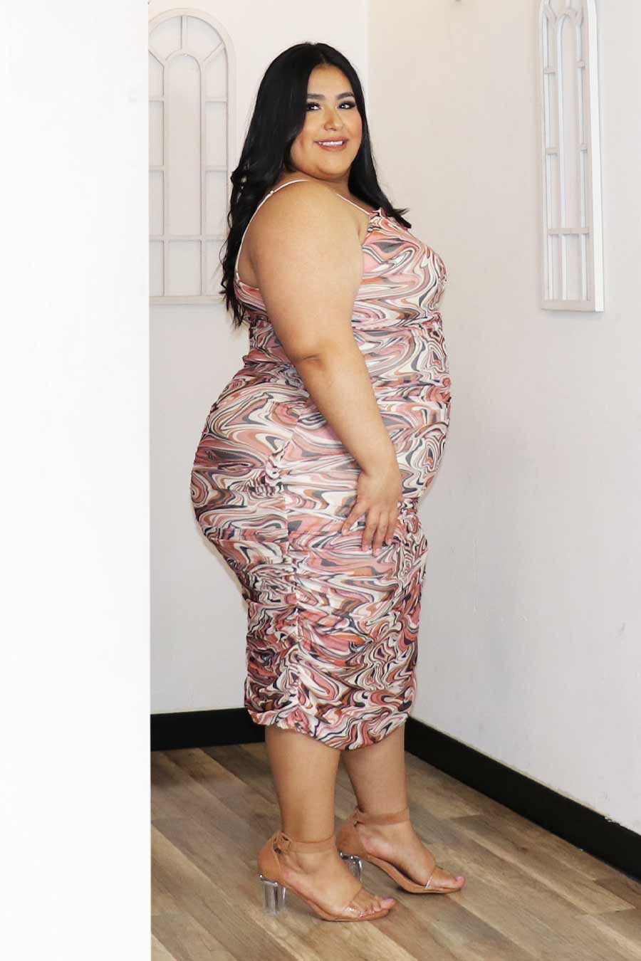 Candela Midi Dress Divas Plus