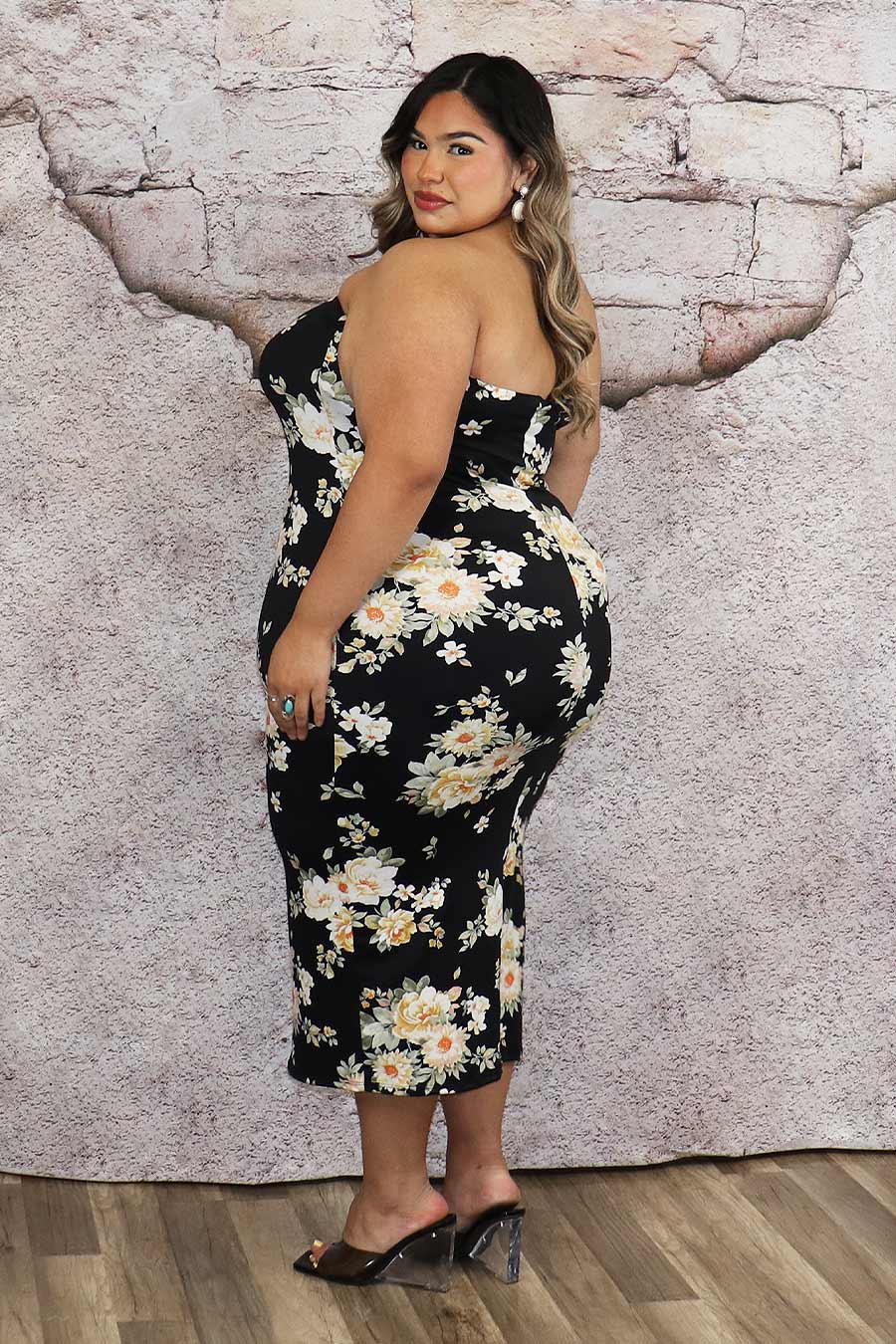 Alice Midi Dress Divas Plus Boutique