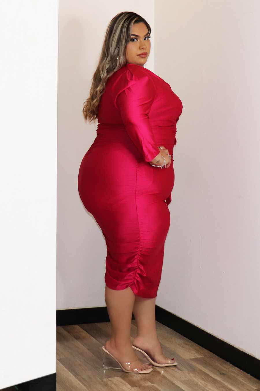 Roxely Midi Dress Divas Plus