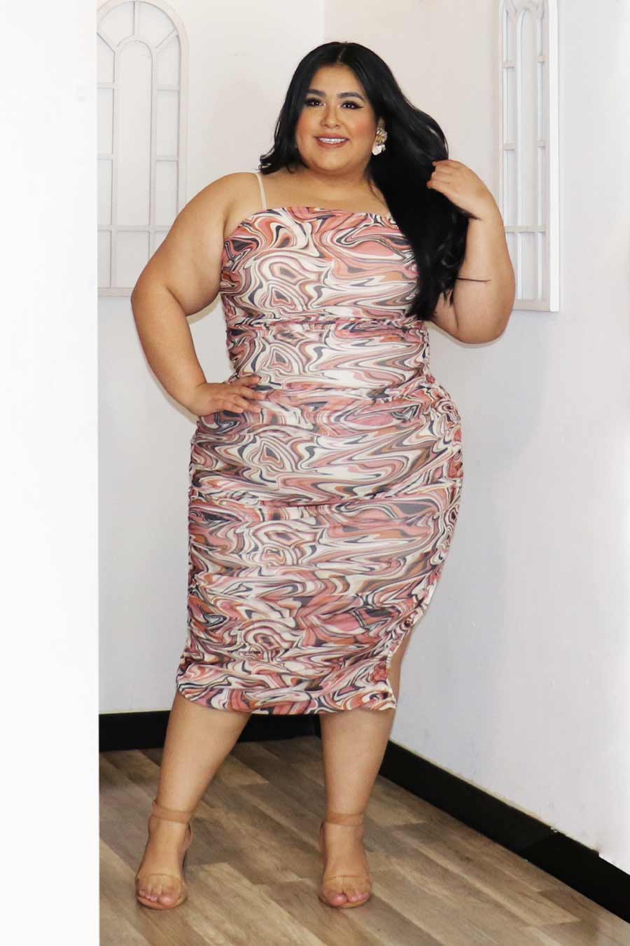 Candela Midi Dress Divas Plus