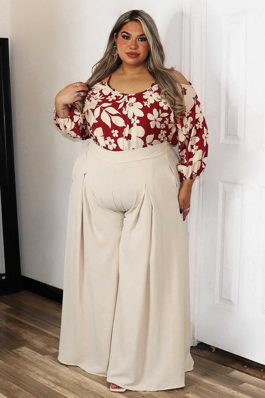 Arely Wide leg pants Divas Plus